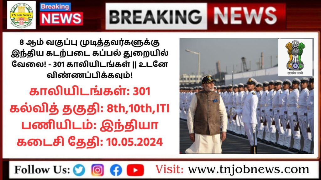 Naval Dockyard Mumbai Recruitment 2024