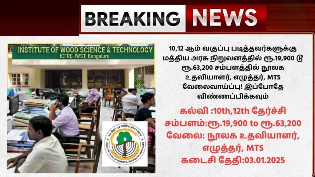 IWST Recruitment 2024
