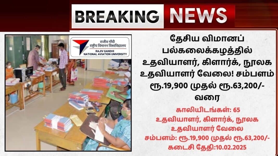 RGNAU Recruitment 2025