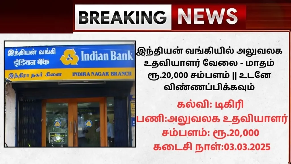 Indian Bank Recruitment 2025