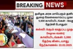 TN Govt Mega Job Fair 2025 in Thoothukudi