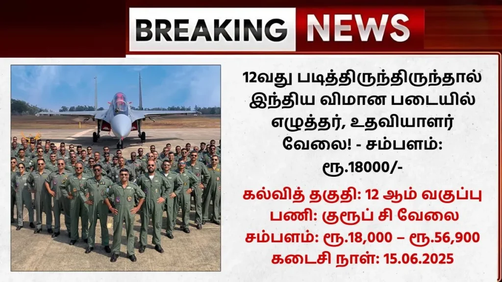 Indian Airforce Recruitment 2025