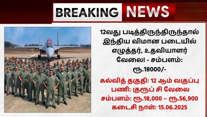 Indian Airforce Recruitment 2025