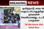 TN 10th Result 2025