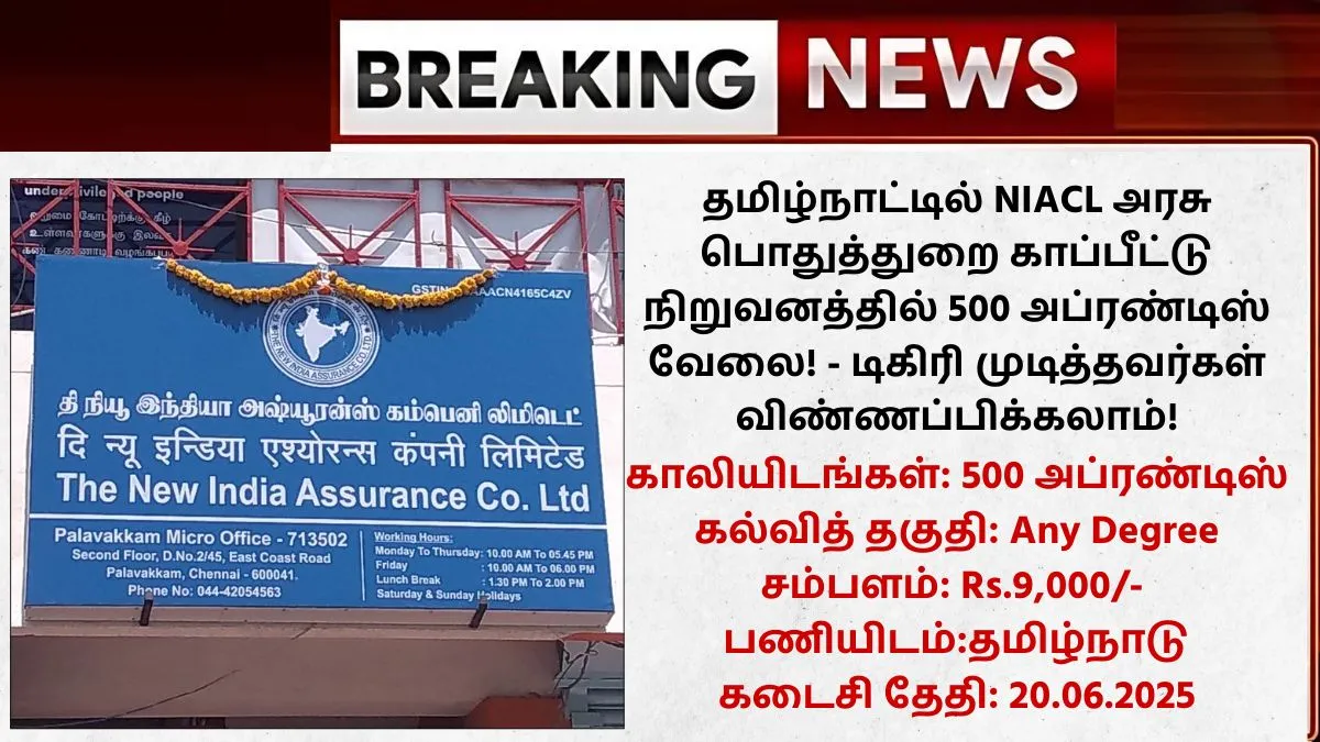 NIACL Recruitment 2025
