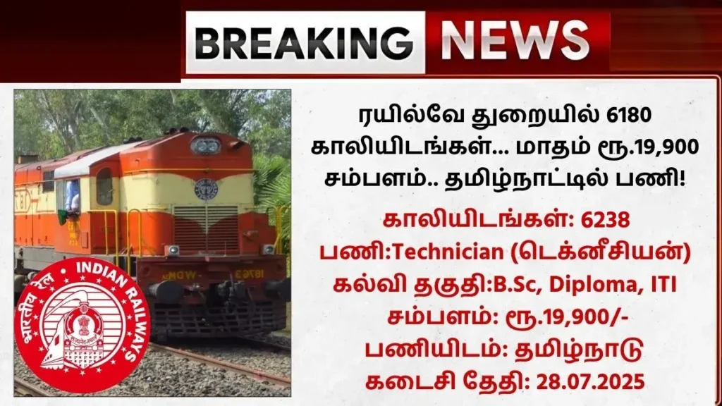 RRB Technician Recruitment 2025