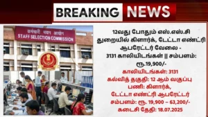 SSC CHSL Recruitment 2025