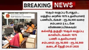 SSC MTS Recruitment 2025