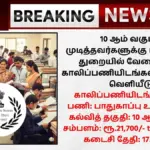 IB Security Assistant Recruitment 2025