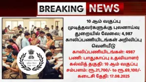 IB Security Assistant Recruitment 2025