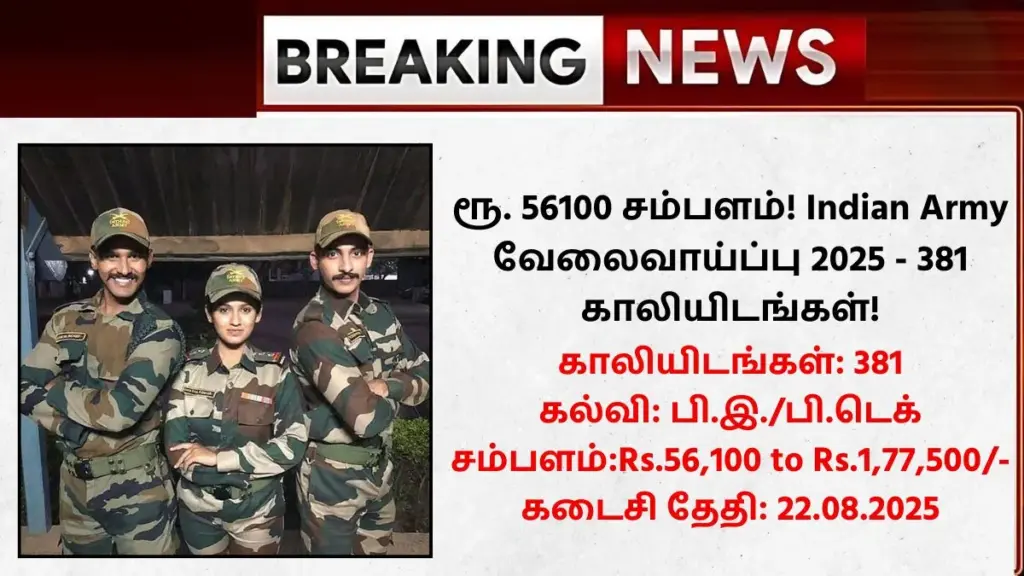 Indian Army Recruitment 2025