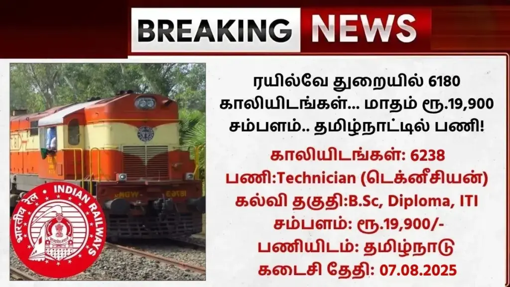 RRB Technician Recruitment 2025