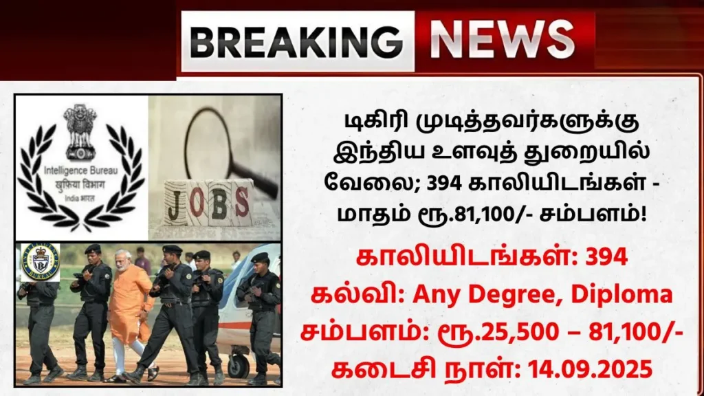 IB Recruitment 2025
