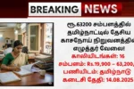 ICMR-NIRT Chennai Recruitment 2025