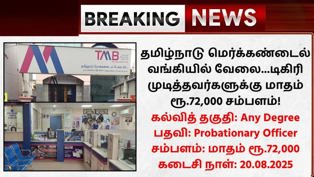 TMB Bank Recruitment 2025