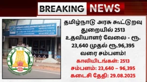 Tamilnadu Cooperative Bank Recruitment-2025