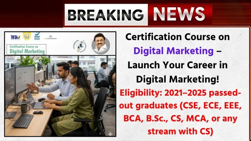 Certification Course For Digital Marketing