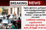 Thanjavur Medical College Hospital Recruitment 2025
