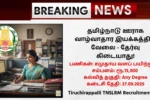 Tiruchirappalli TNSLRM Recruitment 2025