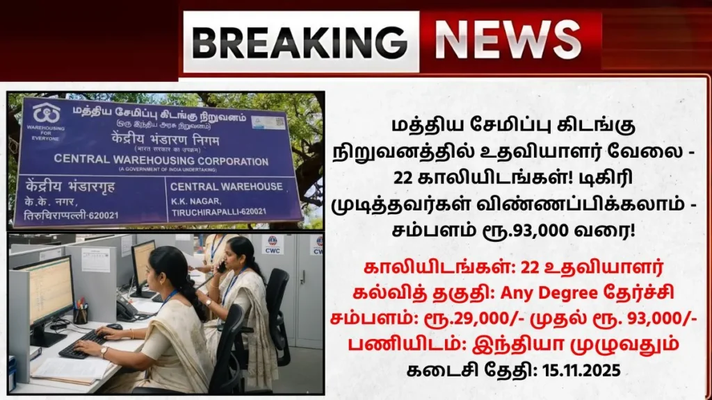 CWC Recruitment 2025