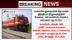 RITES Recruitment 2025
