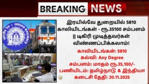 RRB NTPC Graduate Level Recruitment 2025