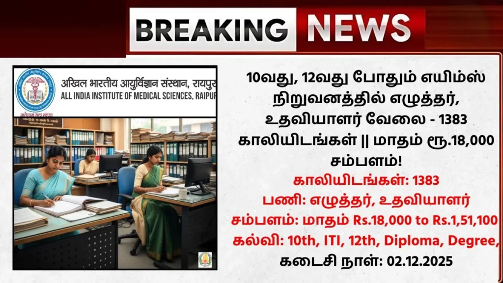 AIIMS CRE 4 Recruitment 2025