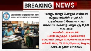 AIIMS CRE 4 Recruitment 2025