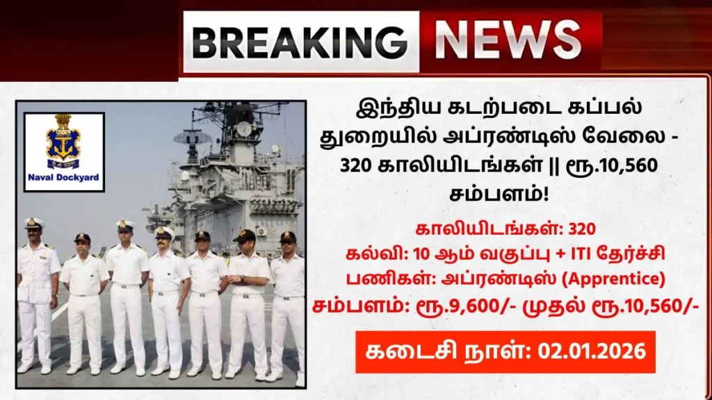 Naval Dockyard Recruitment 2025