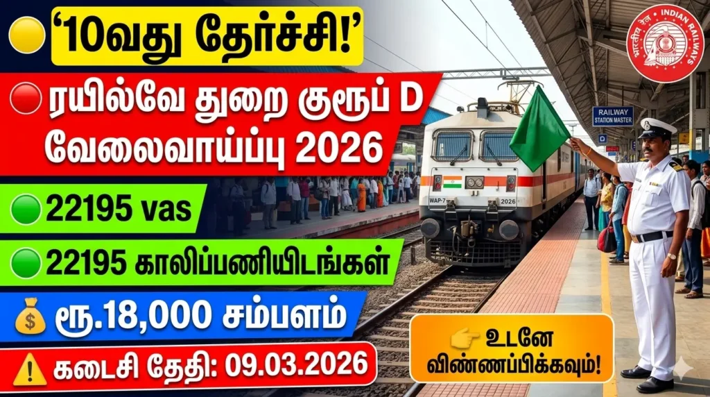 RRB Group D Recruitment 2026