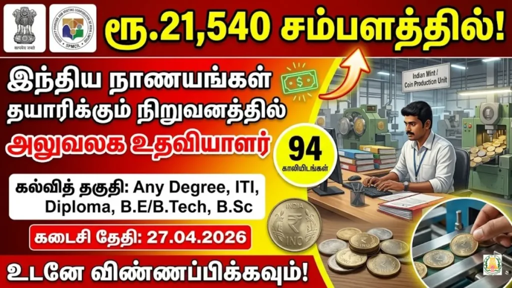 India Government Mint Recruitment 2026