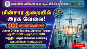 PGCIL POWERGRID Non Executive Recruitment 2026