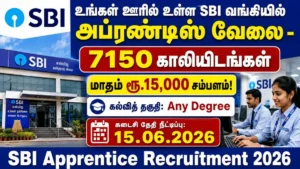 SBI Apprentice Recruitment 2026