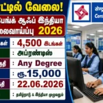 Central Bank of India Apprentice Recruitment 2026