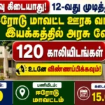 TNSLRM Erode Recruitment 2026