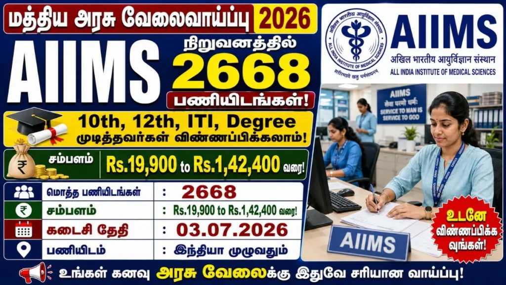 aiims-cre-5-recruitment-2026-2668-group-b-c-posts