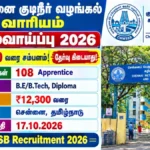 CMWSSB Recruitment 2026 108 Apprentice Posts | Apply Now!