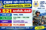 CRPF Constable Recruitment 2026: 521 Sports Person Posts | Apply Now!